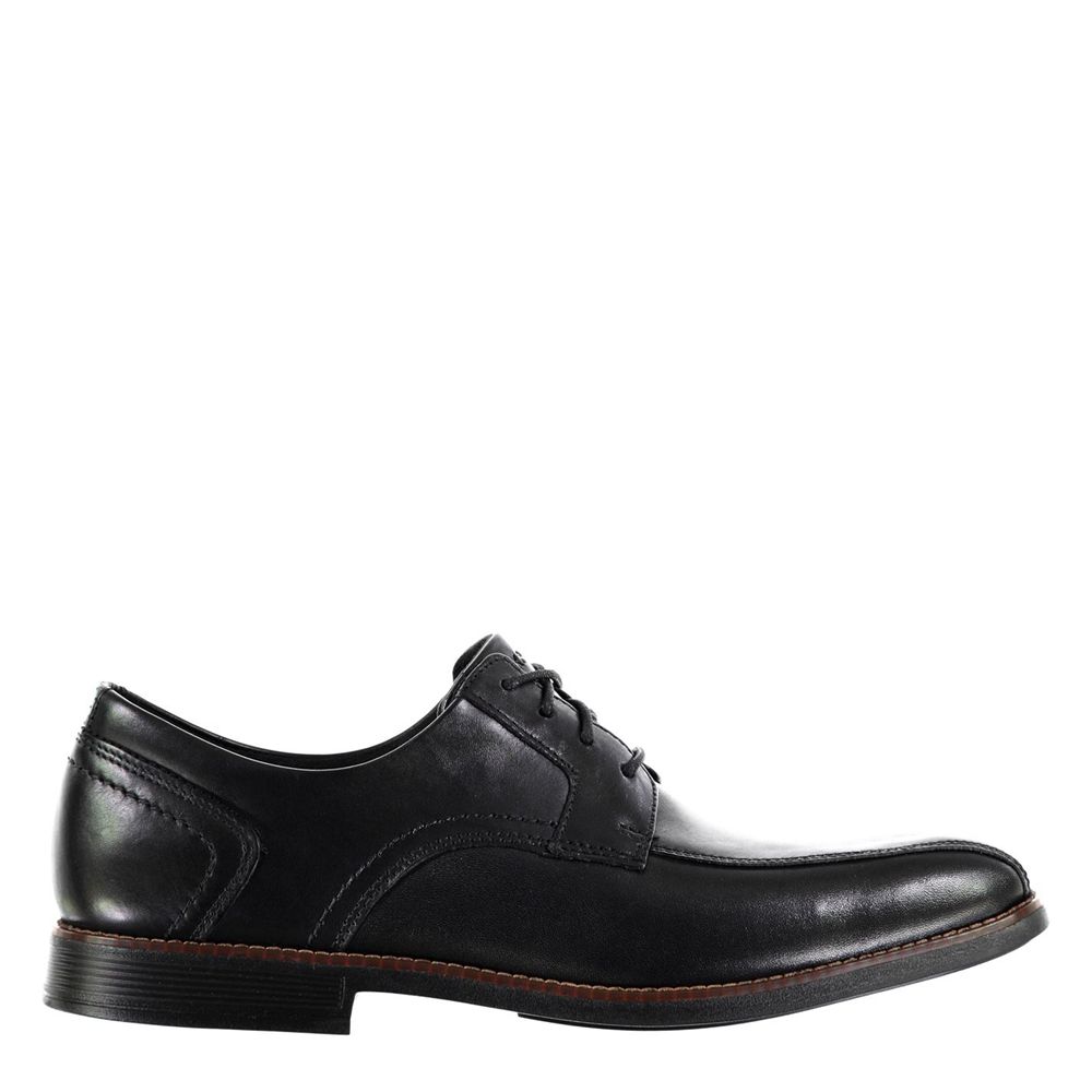 Sapatos Oxford Homem Rockport Slay Pretas,Portugal YGXSC-1096